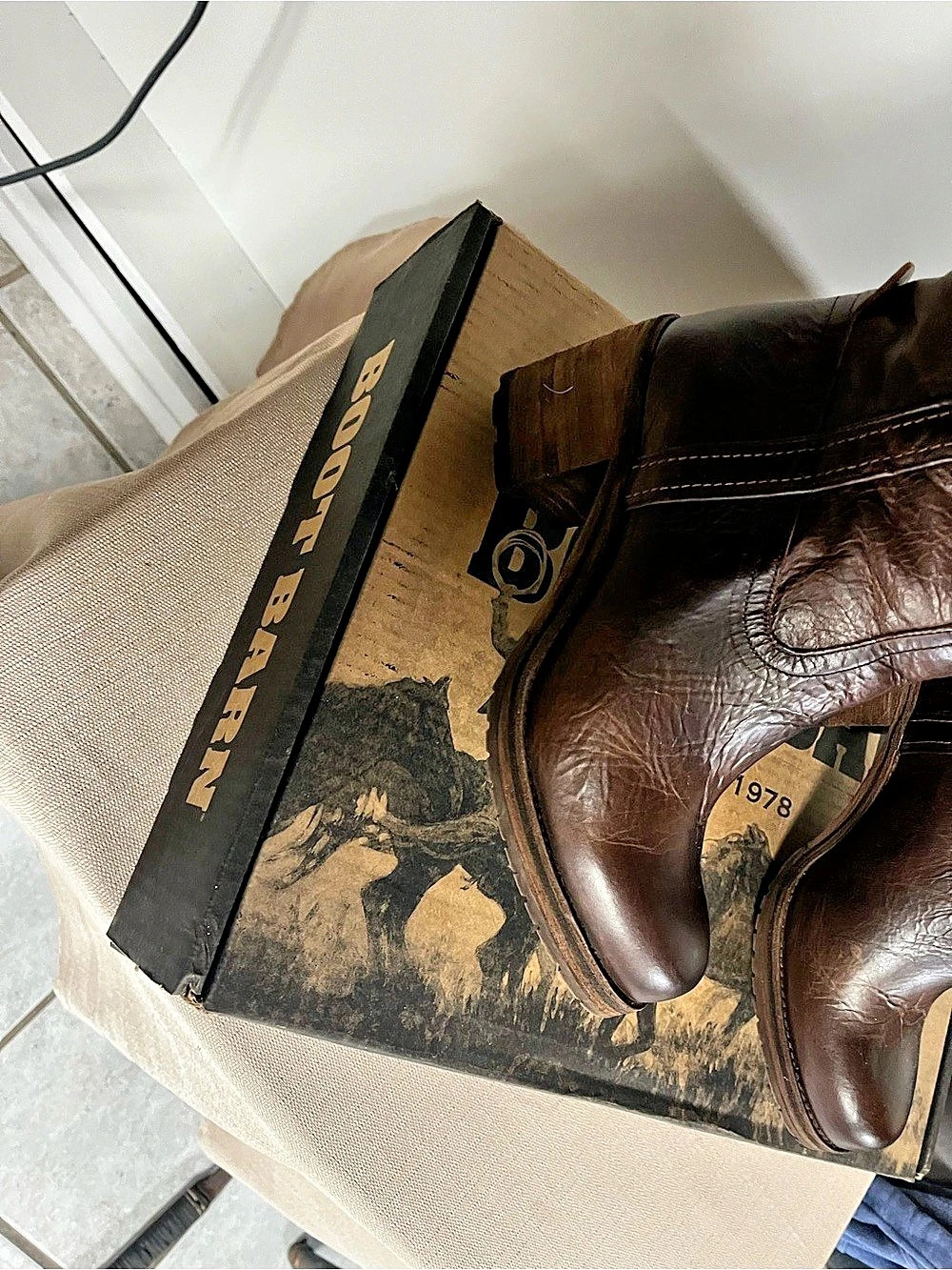 Cleo + Wolf Leather Heeled Boots Brown US 8.5 - Picture 7 of 11